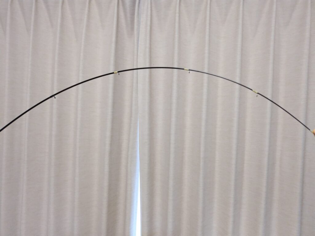 ブルーカレント3-76ブランク曲がり