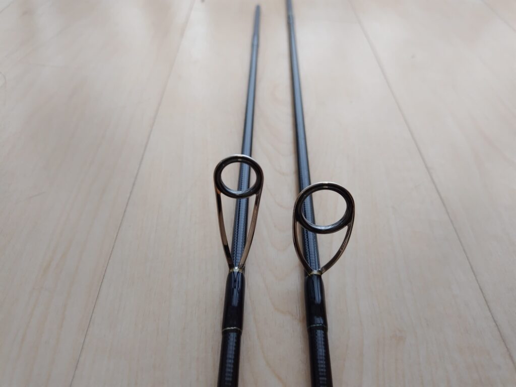 ブルーカレント3-74, 76ガイド比較