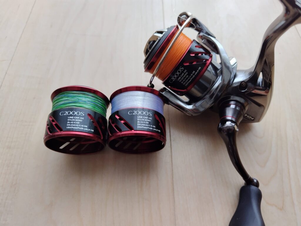 16ストラディックCl4+とスペアスプール