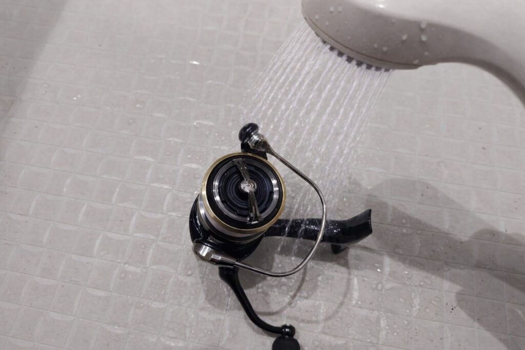 26フリームスにシャワーを掛ける