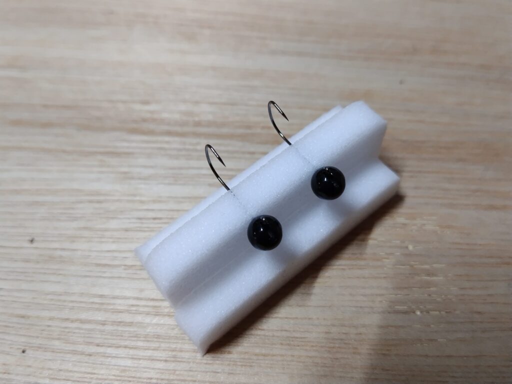 自作タングステンジグヘッド